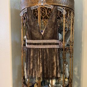 Opalina Ladies Tank Lace/Sequin Blouse